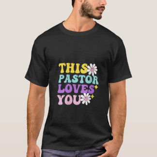 T-shirt Femme Ce Pasteur Vous Aime Fierté Christian LGBTQ