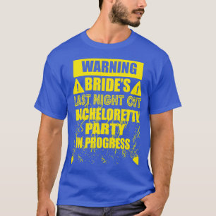 T-shirt Femme célibataire soirée de mariage