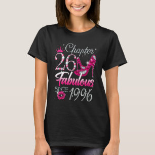 T-shirt Femme Chapitre 26 Fabuleux depuis 1996 26e anniver