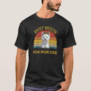 T-shirt Femme Charmant chien porteur chien chien Meilleur 