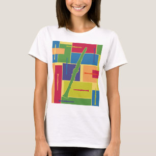 T-shirt femme Clarinette Colorblocks