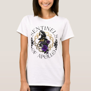 T-Shirt Femme Col Rond Manches Courtes Logo Sentin