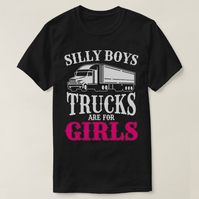 T-shirt Femme Conducteur de camion Funny Camionneur de fil (Design devant)