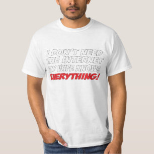 T-SHIRT FEMME CONNAÎT LA VALEUR CHEMISE