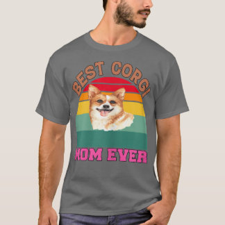 T-shirt Femme Corgi Chien Propriétaire d'animal de compagn