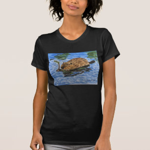 T-shirt femme couleur cacao GBFC