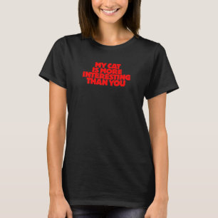 T-shirt Femme Crazy Chat Personne Qui Aime Chats Chat Pour