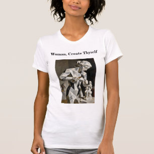 T-shirt Femme, Crée-Toi – Autoportrait Construit