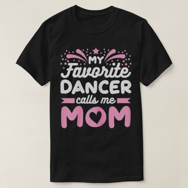 T-shirt Femme Danse Maman (Design devant)