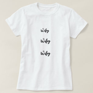 T-shirt Femme de 21e cent noir imprimé blanc féminin