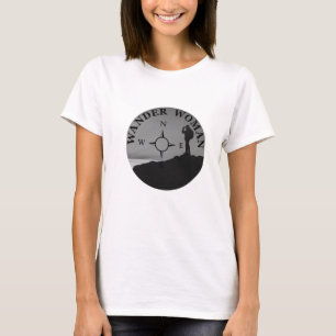 T-shirt Femme de camping de randonnée de randonnée