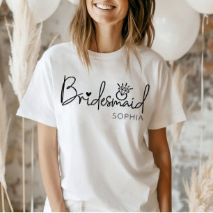 T-shirt Femme de chambre à la mode personnalisée