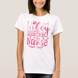 T-shirt Femme de Chien de Femme Infirmière de Femme - Infi