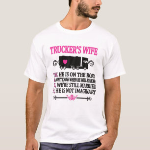 T-shirt Femme de conducteur de camion amusante de la femme