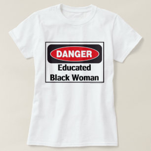 T-shirt Femme de couleur instruite