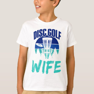 T-shirt Femme de disc golf Joueuse de disc golf Joueuse de
