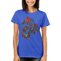 T-shirt femme de la Danse dragon