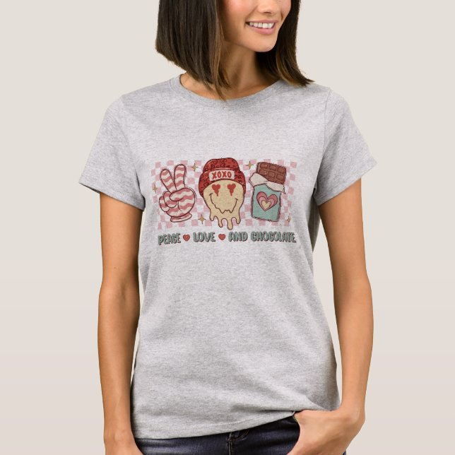 T-shirt femme de la fête des Valentines XOXO (Devant)
