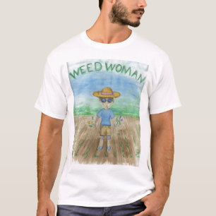 T-shirt Femme de mauvaise herbe