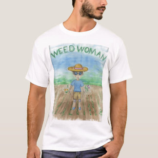 T-shirt Femme de mauvaise herbe