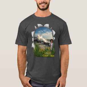 T-shirt Femme de mode sud-africaine du Cap