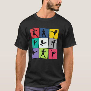 T-shirt Femme de Muay Thai arts martiaux MMA Boxe Thaïland