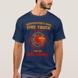 T-shirt Femme de pompier