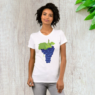 T-shirt femme de raisin