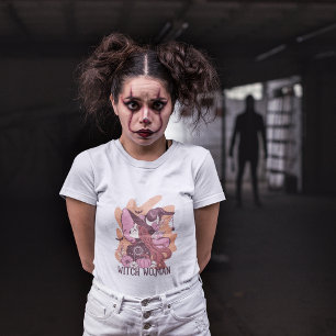 T-shirt Femme de sorcière Halloween famille correspondant