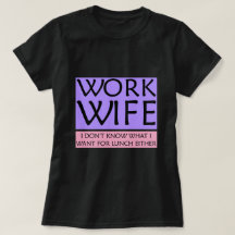 T-shirt femme de travail