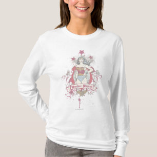 T-shirt Femme de Wonder qui tire des étoiles