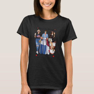 T-shirt Femme Demi-Américaine Demi-Panaman Femmes Usa Né