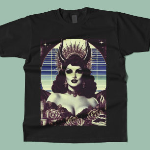 T-shirt Femme démunie de la Rétrovague