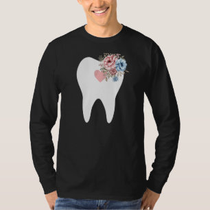 T-shirt Femme Dentiste Étudiante Adjointe Hygiéniste