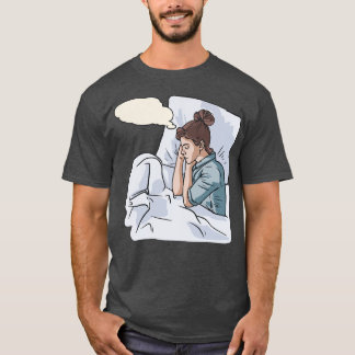 T-shirt Femme Dormir Rêver Bubble Rêver Dormir