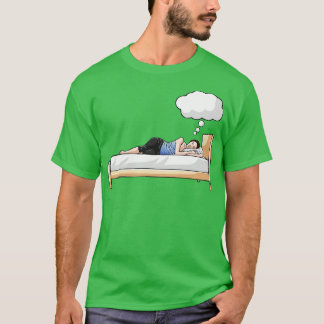 T-shirt Femme Dormir Rêver Bubble Rêver Dormir