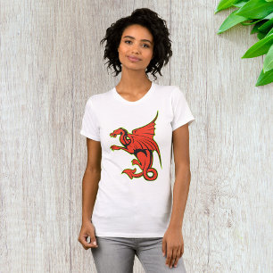 T-shirt Femme Dragon Rouge