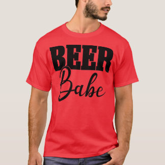 T-shirt Femme Drôle Bière Bébé Bière Boire Fille et Fille