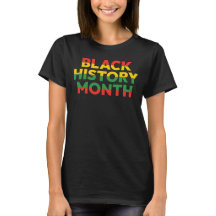 T-shirt femme du Mois de l'histoire des Noirs