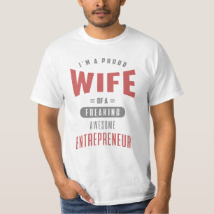 T-shirt Femme d'un entrepreneur génial