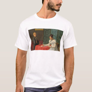 T-shirt Femme écrivant une lettre