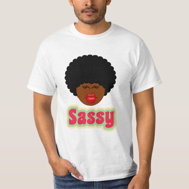 T-shirt Femme effrontée chic (Devant)