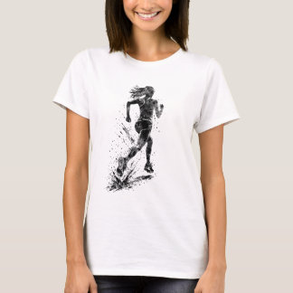 T-shirt Femme en course