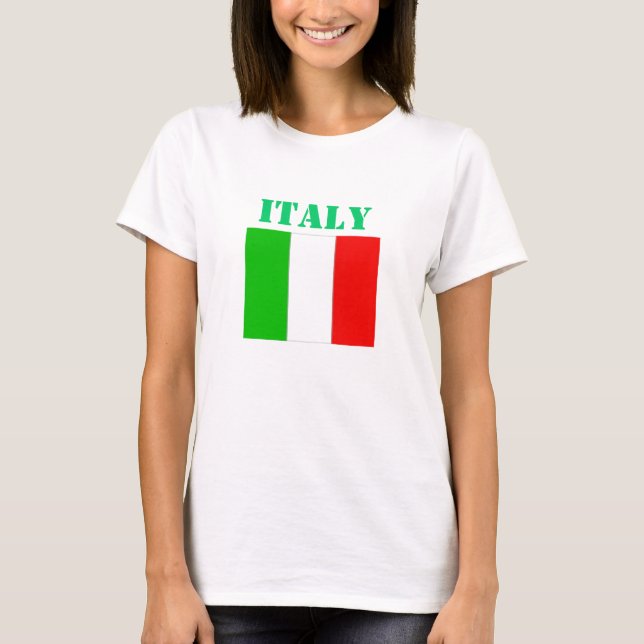 T-shirt femme en Italie (Devant)
