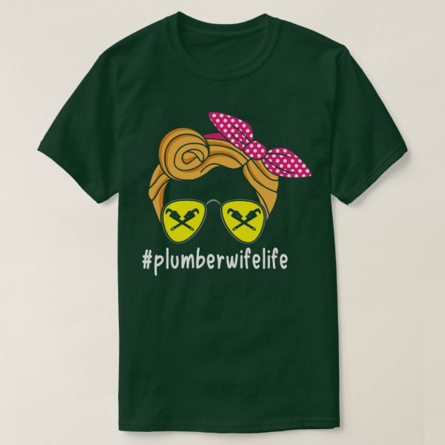 T-shirt Femme en plombier (Design devant)