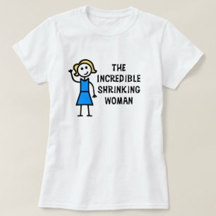 T-shirt Femme en rétrécissement incroyable cheve