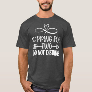 T-shirt Femme enceinte dormant révélation de grossesse 