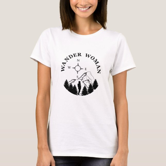 T-shirt femme errante (Devant)
