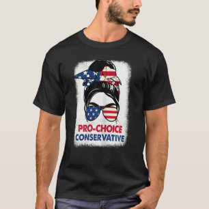 T-shirt Femme Feminis Pro Choice Conservatrice Mineur Votr