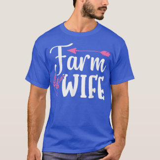 T-shirt Femme fermière de l'agriculteur